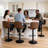 Sahla Swivel Upholstered Adjustable Height Counter Stool with Metal Frame-2069916370-2069916365