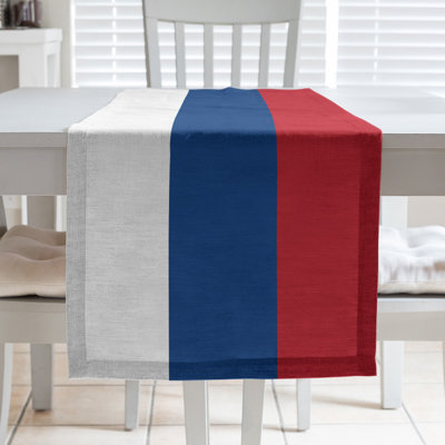 Seattle Table Runner – Durable, Fade-Resistant, and Machine Washable in Team-Inspired Colors