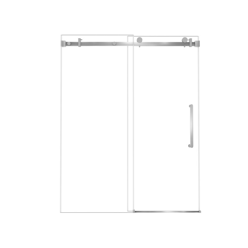 Portes de douche et de baignoire sans cadre durables, verre trempé transparent, maison moderne