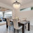4-tier Round Modern Luxury Crystal Chandelier Adjustable For Dining Room Bedroom