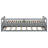 Extending Wooden Daybed with Trundle, Gray Finish-763770595