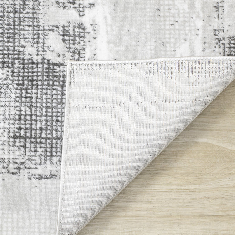 Tapis gris Wilness, Rectangle 1 pi 11 po x 3 pi 7 po