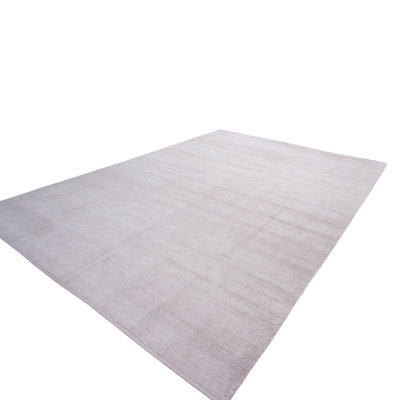 Solid Saree Silk Rug