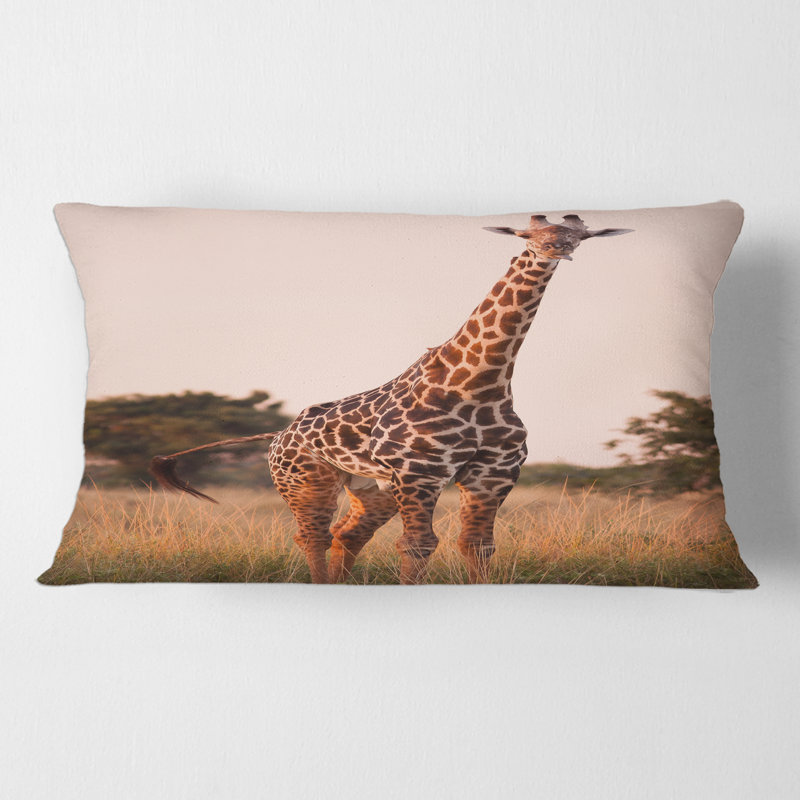 Animal Print Throw Pillow