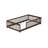 Twin Size Rubber Wood Floor Bed with Safety Guardrails – Fence Design, No Door,-1761769672