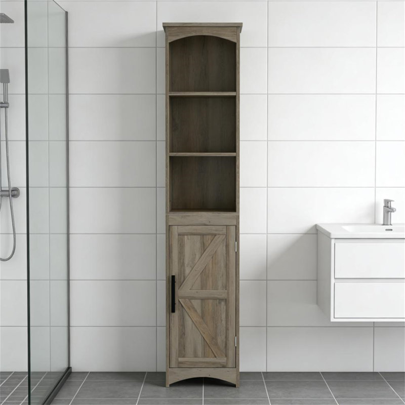 Armoire étroite, Gris