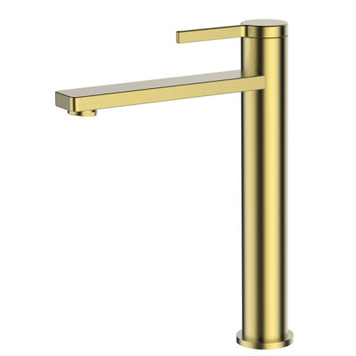 Robinet pour salle de bain à poignée simple
