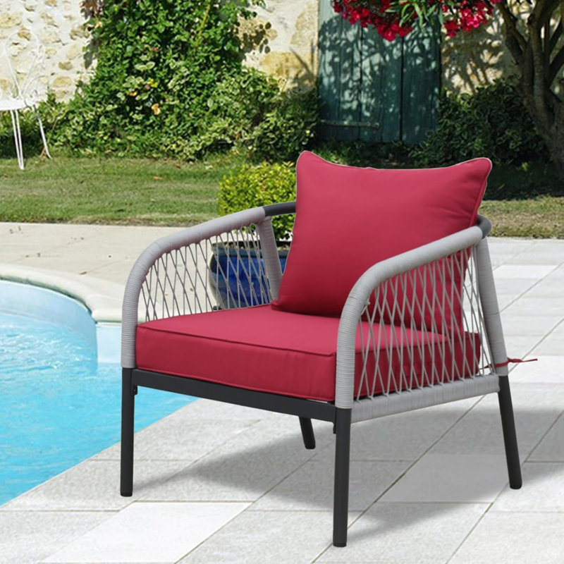 24x24 Inch Water-Resistant and Fade-Resistant Outdoor Back Pillows with Zipper for Patio Furniture, Dining Chairs and Sectional Sofas
