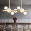 Luminaire suspendu 7 lumières Globe