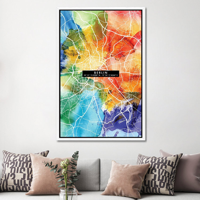 Feel Good by WallDecorAddict - Gallery-Wrapped Canvas Giclée on Canvas, White Framed Canvas, 152.5 cm H x 101.5 cm W