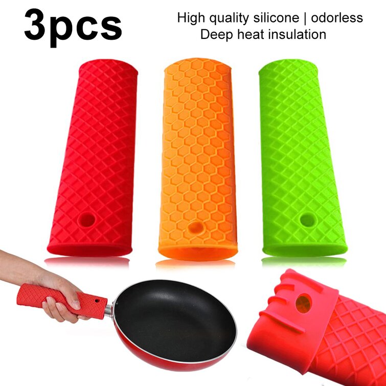 BONYOUN Wok Handle 3 Piece Potholder Set