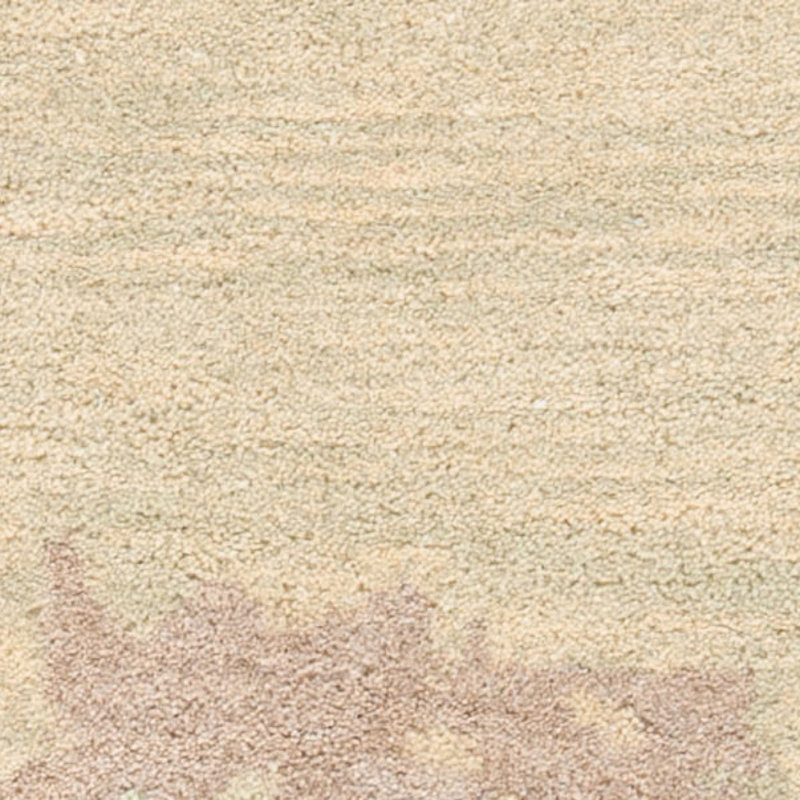 Amier Hand Tufted Wool And Viscose Abstract Rug, Runner 2'6" x 6'