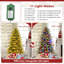 Arbre de Noël artificiel éclairé-581464959