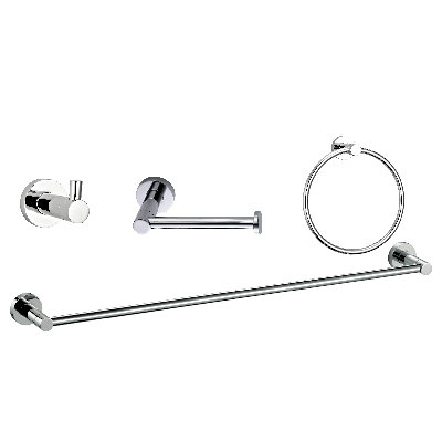Ensemble de quincaillerie de salle de bain 4 pièces