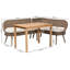 Ensemble de coin repas 3 pièces Chamniss