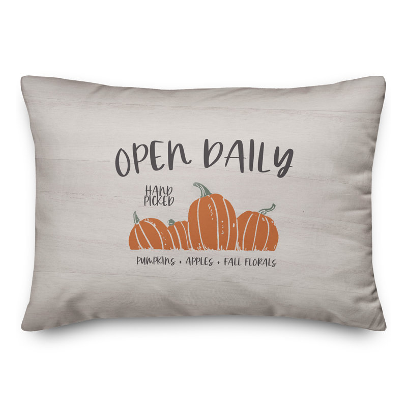 Housse de coussin rectangulaire avec insert Open Daily