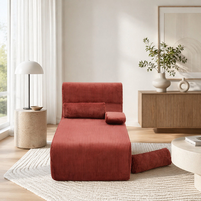 Méridienne Modern, Red