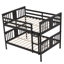 Lit superposé double en bois massif Erasmia par Harriet Bee-68702151