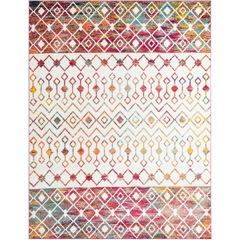 Abstract Indoor Rug, Rectangle 10' x 13'