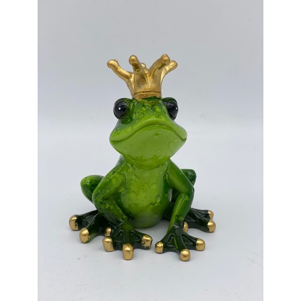 Frog With Crown Statue
