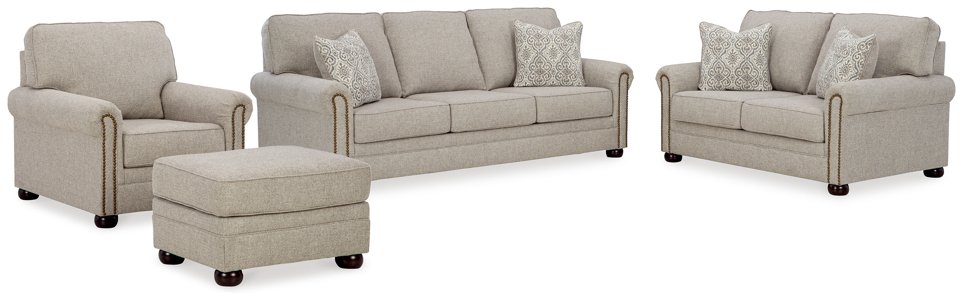 Wildon Home® Gaelon Sofa, Loveseat, Chair and Ottoman | Wayfair