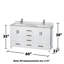 Sheffield 60" Double Bathroom Vanity Set-89055889-89055886