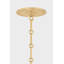 Painted No. 2 Pendant in Aged Brass and Blue Bird by Mark D. Sikes-1086054633-1086054638-1086054640