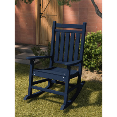 Wolak HDPE Rocking Adirondack Chair