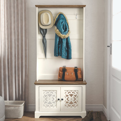 Arignote Hall Tree 31.3'' Wide with Bench and Shoe Storage