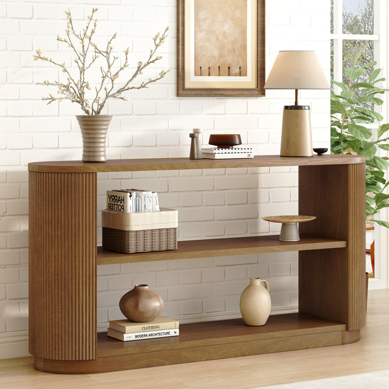 Console de vestibule moderne Mirod, Brun