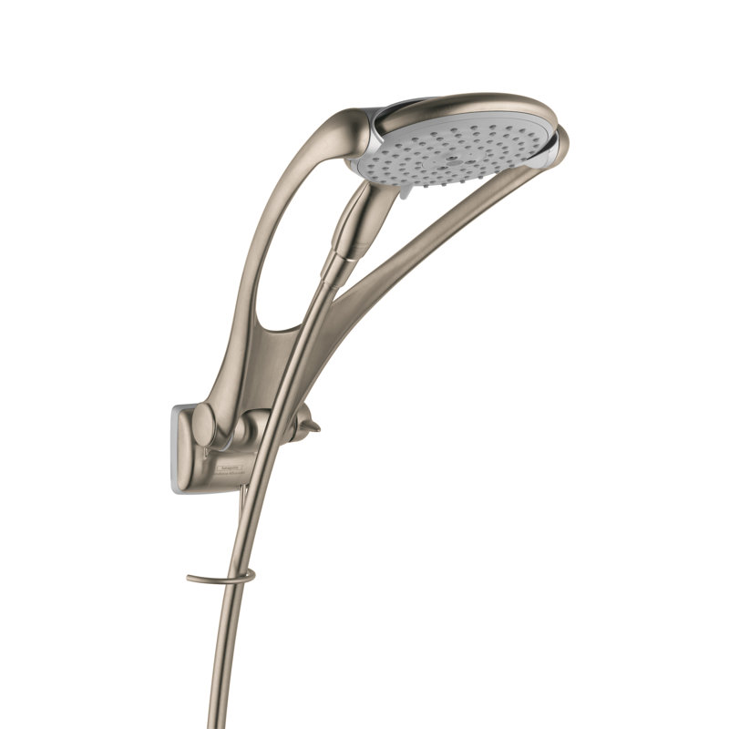 Pommeau de douche à main allrounder Raindance, Nickel brossé