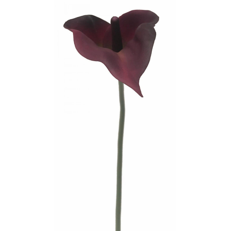 Fleur de lys Calla mauve artificielle