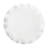 2-Piece White 16" Melamine Round Platter