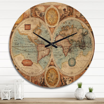 Solid Wood Wall Clock