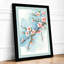 Moonlit Cherry Blossom Botanical - Framed Print-68250961-68250975