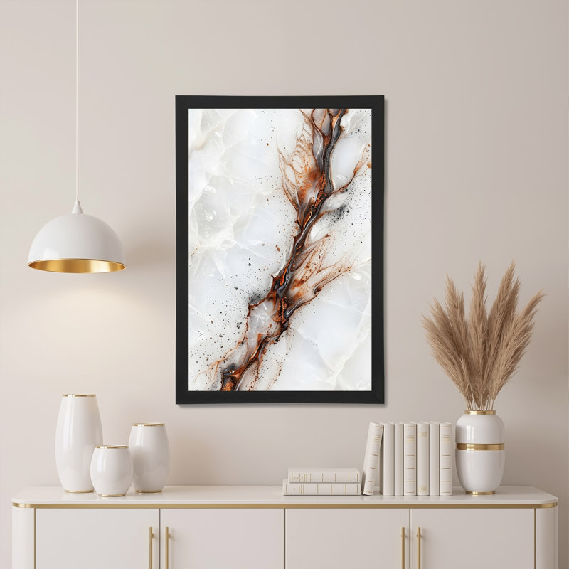 Art abstrait sur toile, 30"H x 20"W