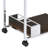 Myersville Rectangular Bar Cart in Chrome