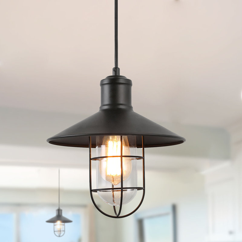 Luminaire suspendu conique à 1 lumière Adstalla