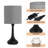 Bedside Table Lamps Line Fabric Lampshade Metal Lamp Base-1228552049-1261140609-1261140615