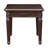 Arbaj Transitional Square End Table in Espresso