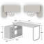 Verlynn Modular L-Shaped Executive Desk-1653073655