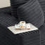 Canapé modulaire en velours côtelé à assise profonde Boneless l 106 po, aucun assemblage requis-266623565