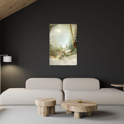 Foggy Christmas Eve, impression sur verre acrylique