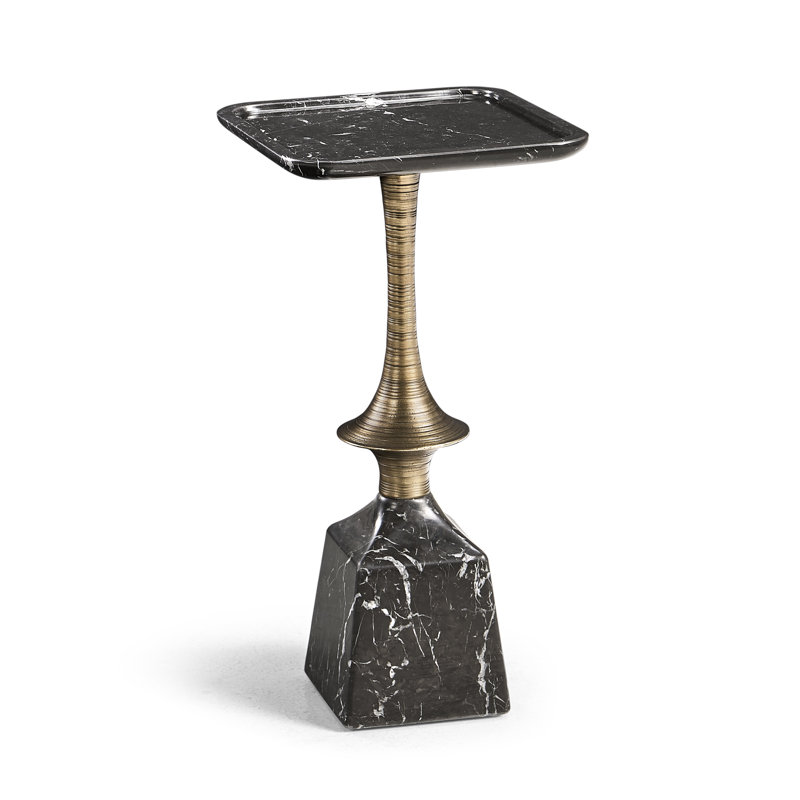 JC Modern Stone Harbor Martini Table, Black, Black
