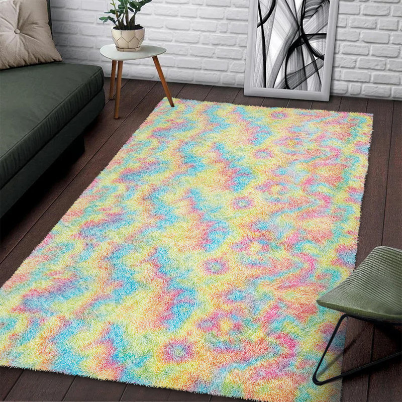 3×5 Plush Shaggy Area Rug – Ultra Soft, Non-Shedding, Machine Washable Comfort