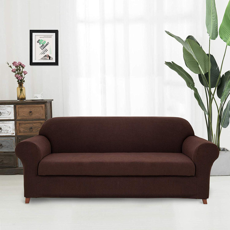 Housse pour coussin carré, Chocolat, H 42 po x l 70 po x P 42 po