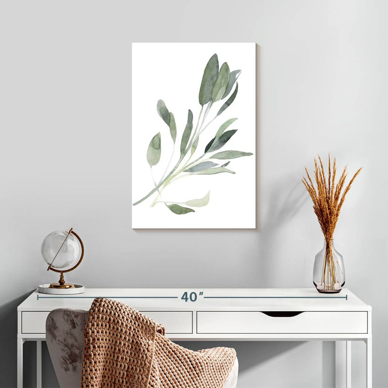 Harnek Simple Sage I, 24" H x 16" W