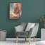 Art mural sur toile tendue - art mural «Nibbles» de Rita Kirkman pour le salon, la chambre à coucher ou le bureau - 14 x 19