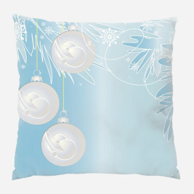 Canvas Outdoor Reversible Throw Pillow