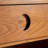 Multi-functional minimalist wooden accent cabinet